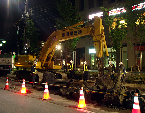 江東区豊洲三丁目地先から同区豊洲五丁目地先間 配水本管（700㎜・600㎜）布設替 及び配水小管撤去工事